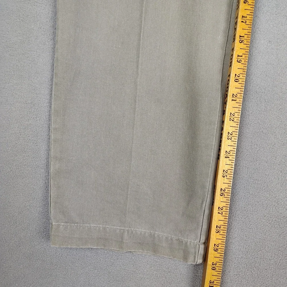 VINTAGE Polo Ralph Lauren Khaki Pants Men 39x30 Olive Pleated Classic Old Money